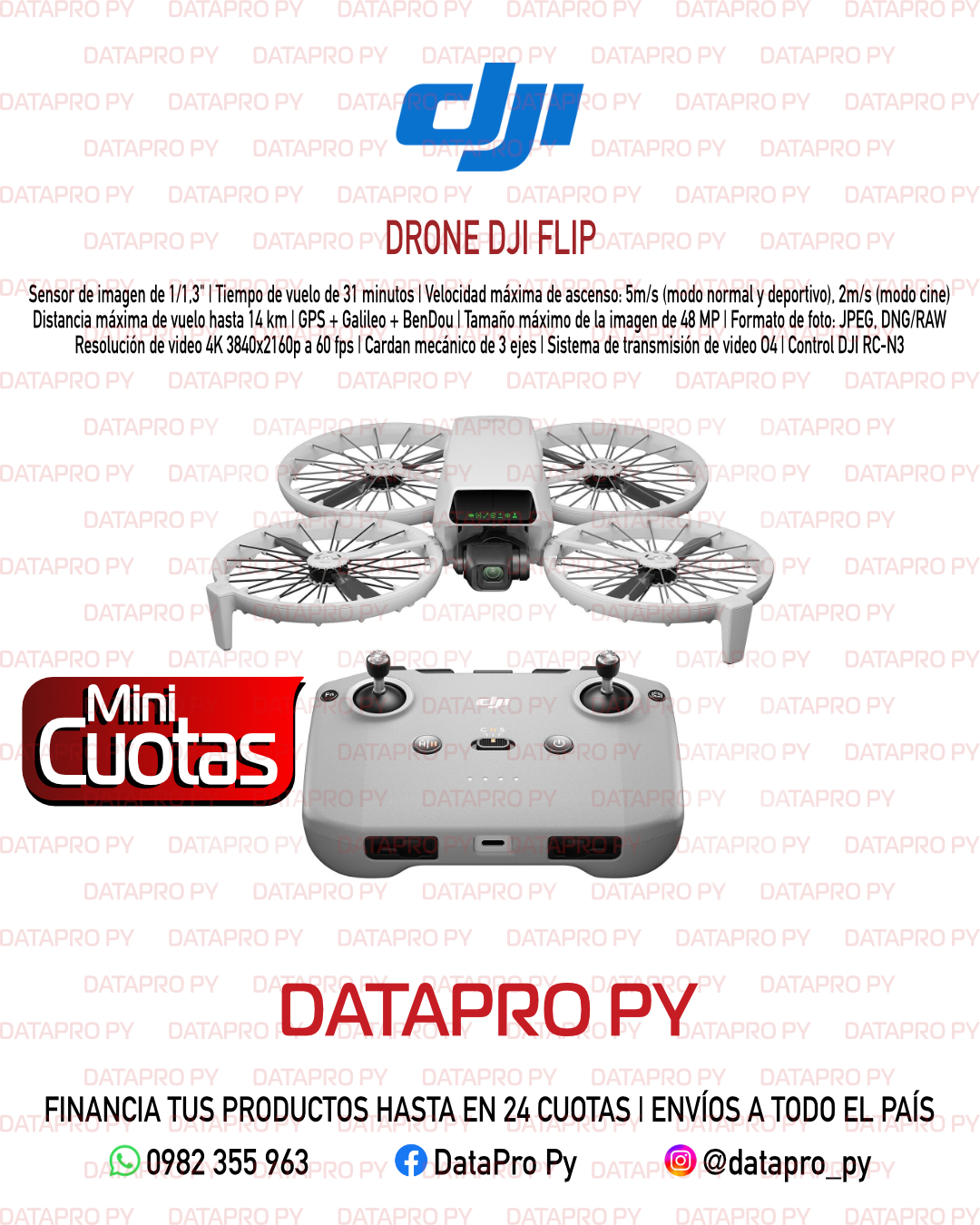 Drone DJI Flip RC-N3